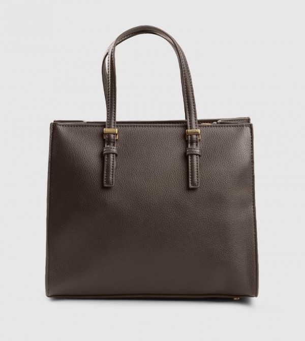 Beverly Hills Polo Club  Tote Bags - Brown Tote Bags
