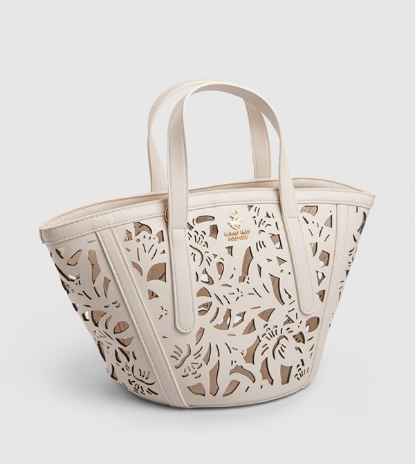 Beverly Hills Polo Club  Tote Bags - Beige Tote Bags