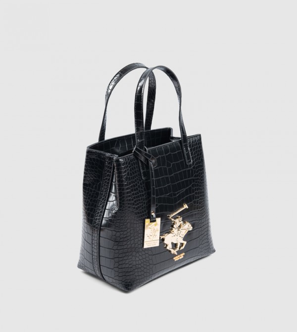 Beverly Hills Polo Club Beverly Hills Polo Club - Black Tote Bags
