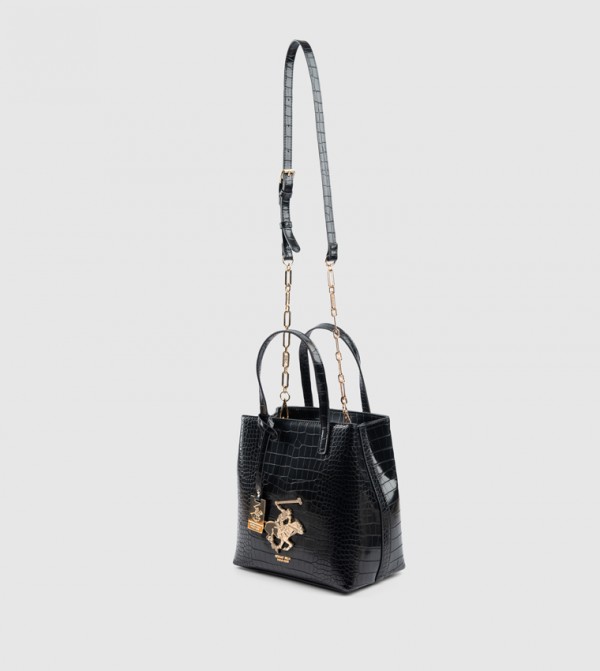 Beverly Hills Polo Club Beverly Hills Polo Club - Black Tote Bags