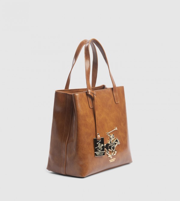 Beverly Hills Polo Club  Tote Bags - Tan Tote Bags