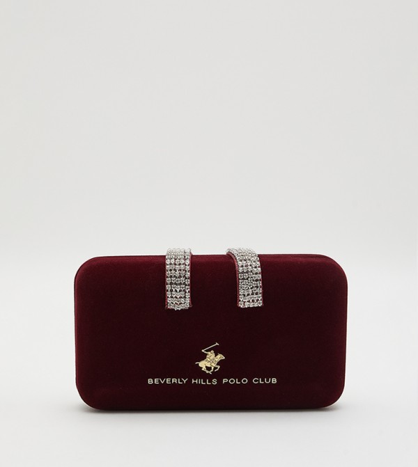 بيفرلي هيلز بولو كلوب  شنط كلاتش - أحمر حقائب يد