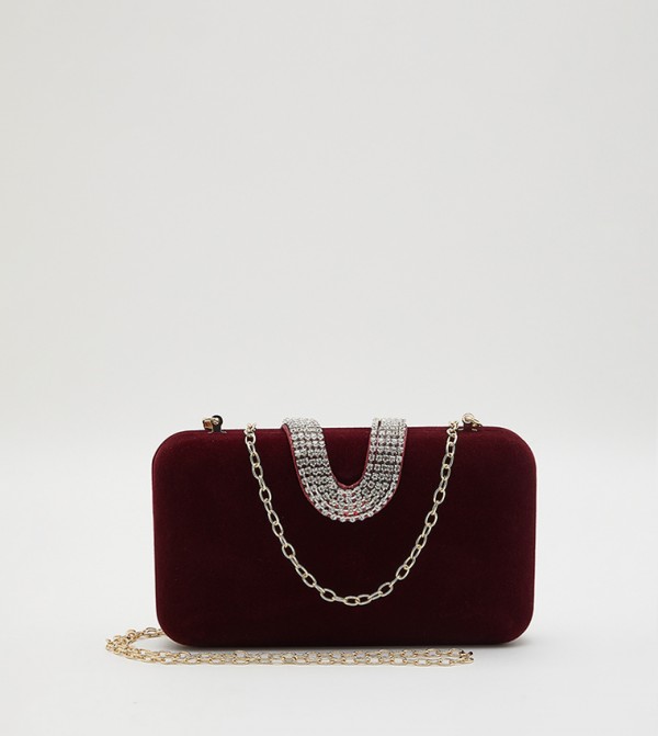 بيفرلي هيلز بولو كلوب  شنط كلاتش - أحمر حقائب يد