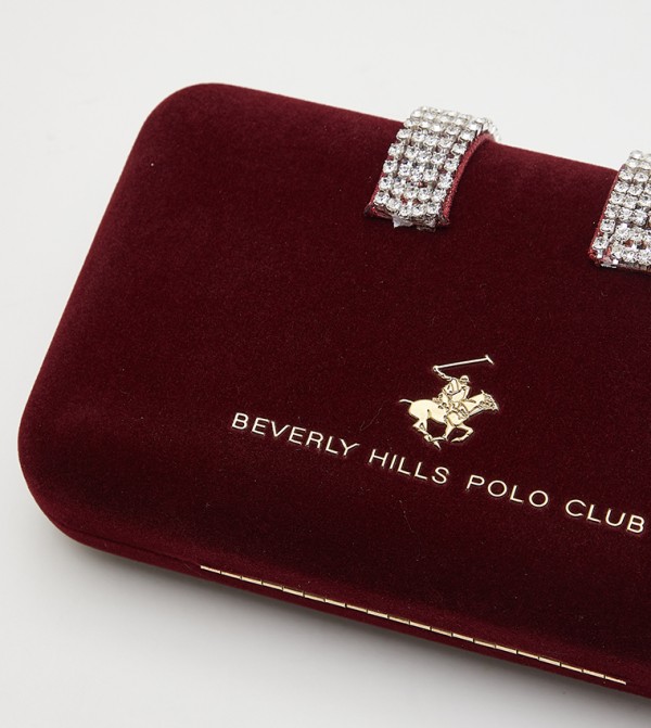 بيفرلي هيلز بولو كلوب  شنط كلاتش - أحمر حقائب يد