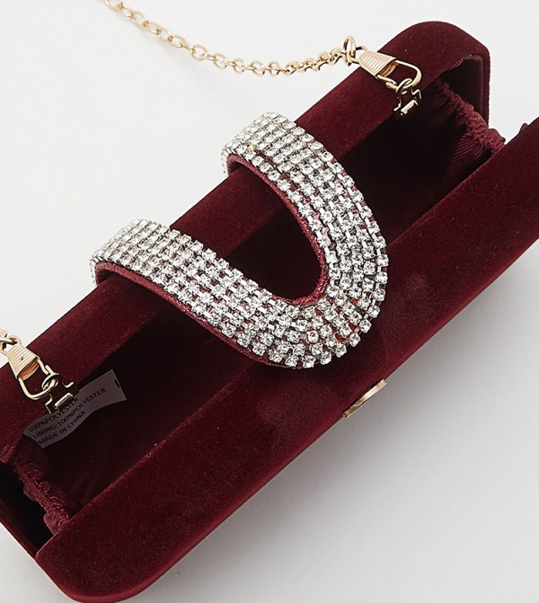 بيفرلي هيلز بولو كلوب  شنط كلاتش - أحمر حقائب يد