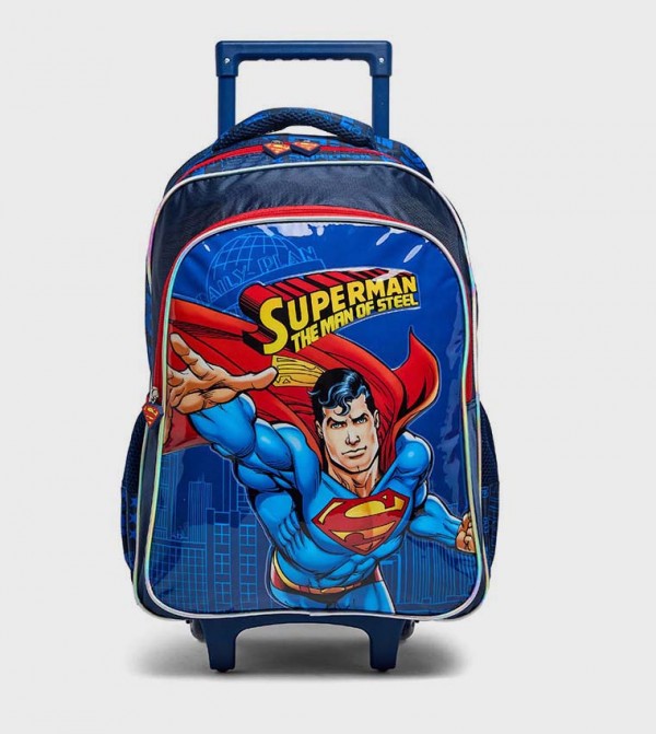 R&B  Trolley Backpack Set - Blue Trolley Backpack Set