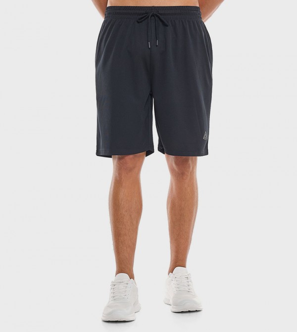 R&B  Shorts - Black Casual Shorts