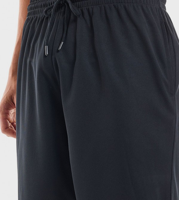 R&B  Shorts - Black Casual Shorts