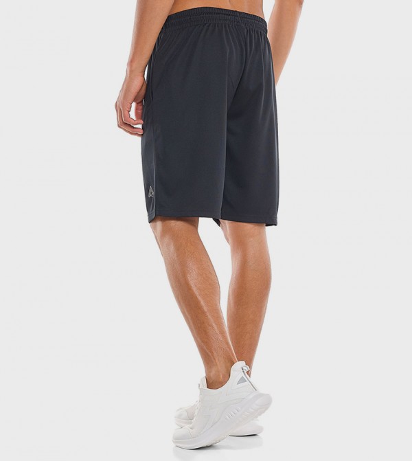 R&B  Shorts - Black Casual Shorts