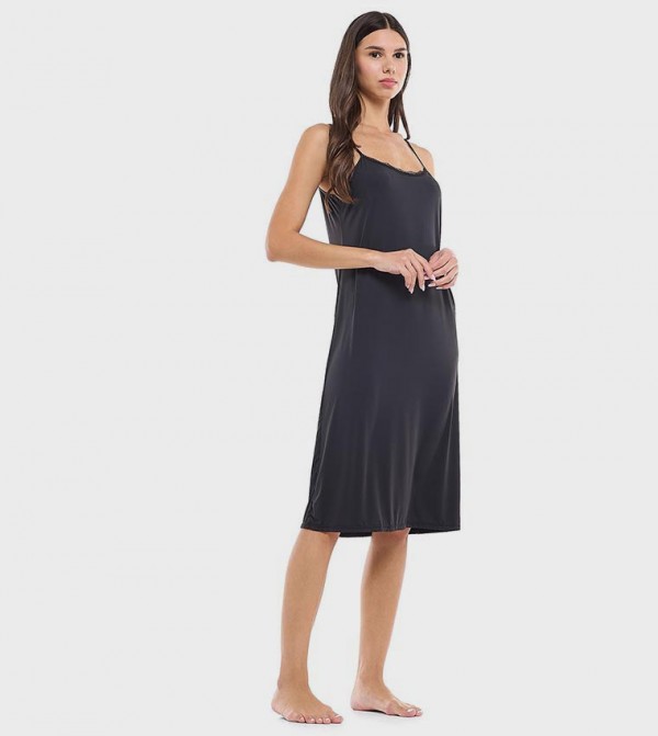 R&B Sleepwears & Loungewears - Black Night Dress & Gowns