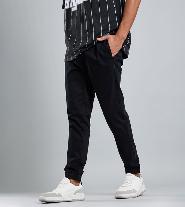 أر آند بي  ملابس - أسود بنطال كاجوال