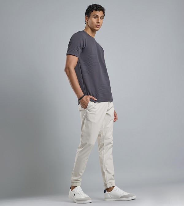 R&B  - White Casual Pants