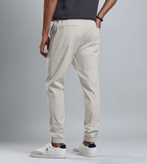 R&B  - White Casual Pants