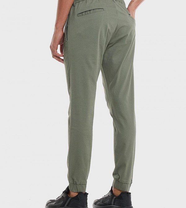 R&B  Pants & Chinos - Green Casual Pants