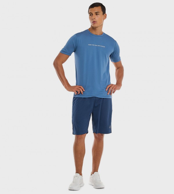 R&B  Sportswear - Blue T-Shirts & Vests