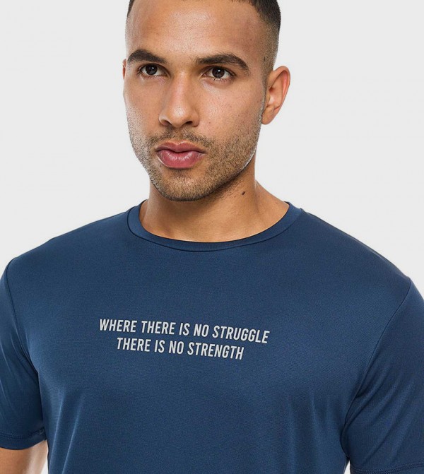 R&B - Blue T-Shirts & Vests