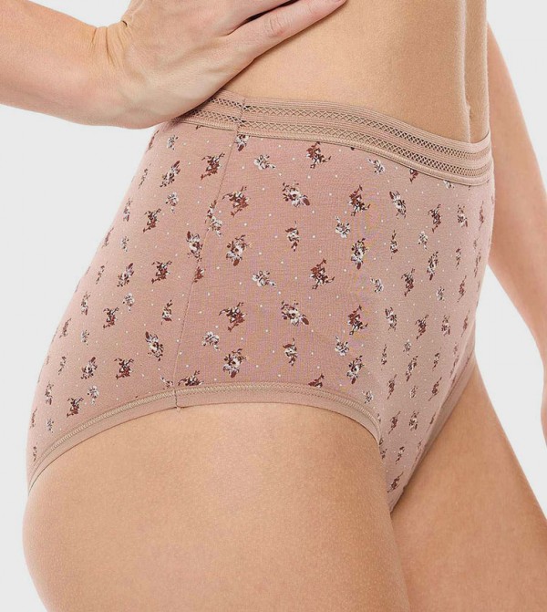 أر آند بي  لانجري - بني  Briefs