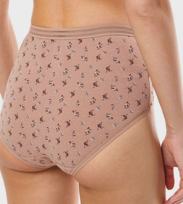 أر آند بي  لانجري - بني  Briefs