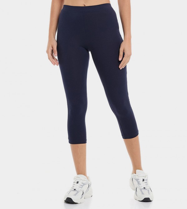 أر آند بي  ليقينز - كحلي مزرق  leggings