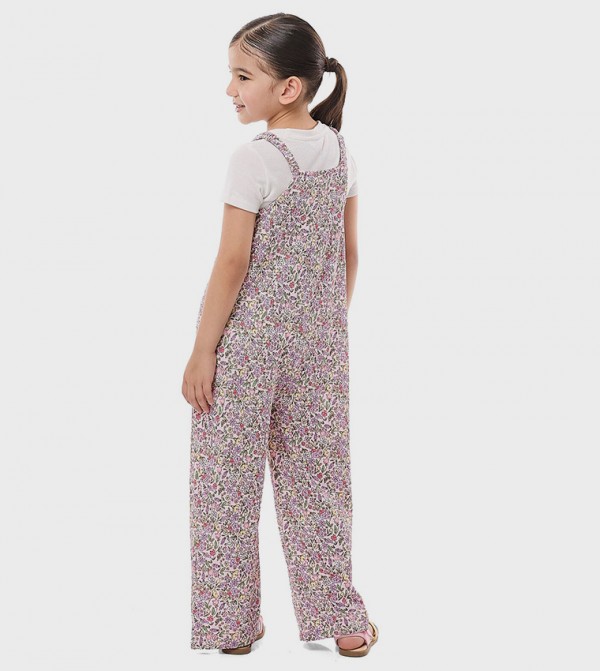 R&B  Dungarees - White Dungarees