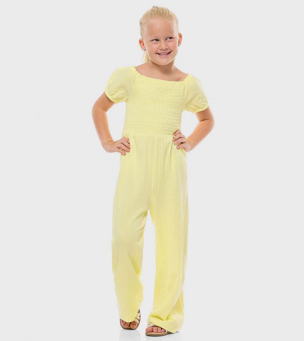 R&B  Dungarees - Yellow Dungarees