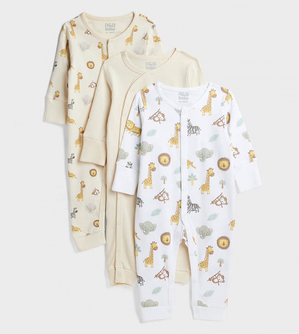R&B  Onepiece & Bodysuits - Multi Sleep Suits