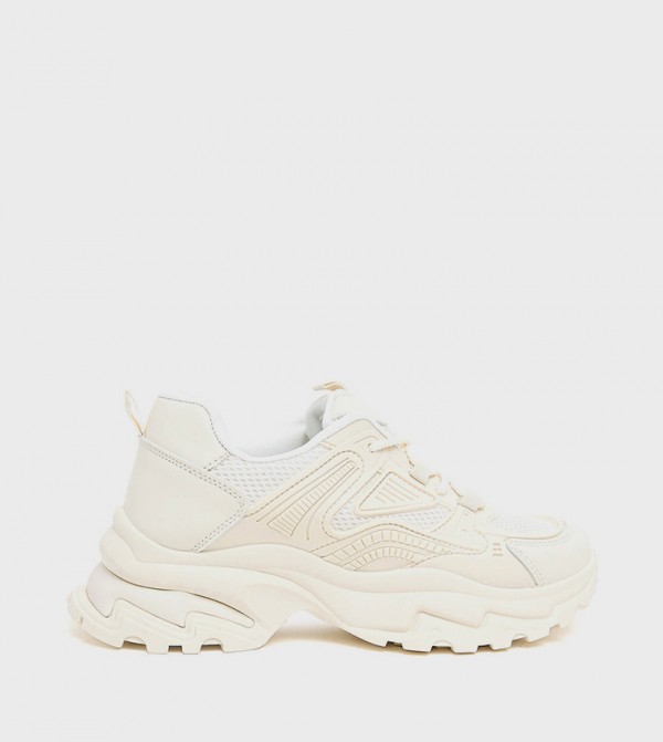 R&B R&B - Beige Low Top
