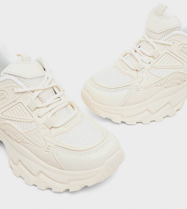 R&B R&B - Beige Low Top