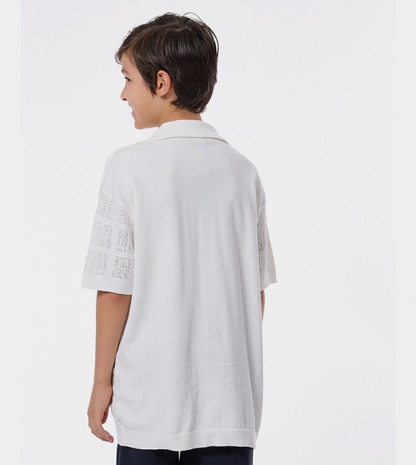 R&B  four the bright future ss25 - White Shirts