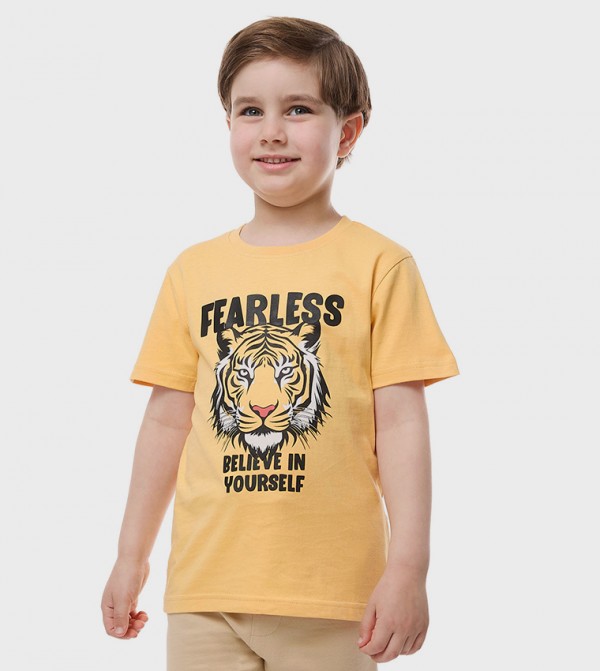 R&B  T-Shirts - Yellow T-shirts