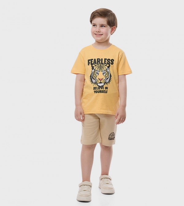 R&B  T-Shirts - Yellow T-shirts