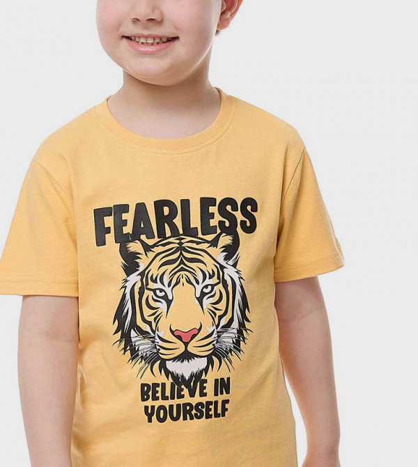 R&B  T-Shirts - Yellow T-shirts