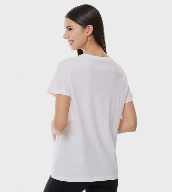 أر آند بي تيشيرتات - أبيض Short Sleeve T-Shirts