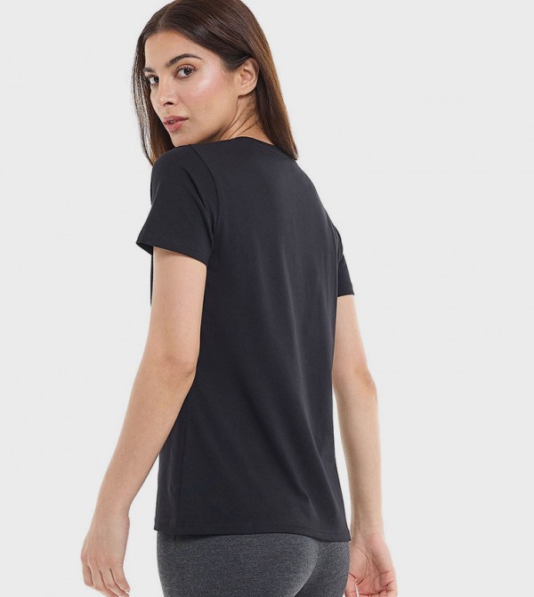 أر آند بي  تيشيرتات - أسود Short Sleeve T-Shirts