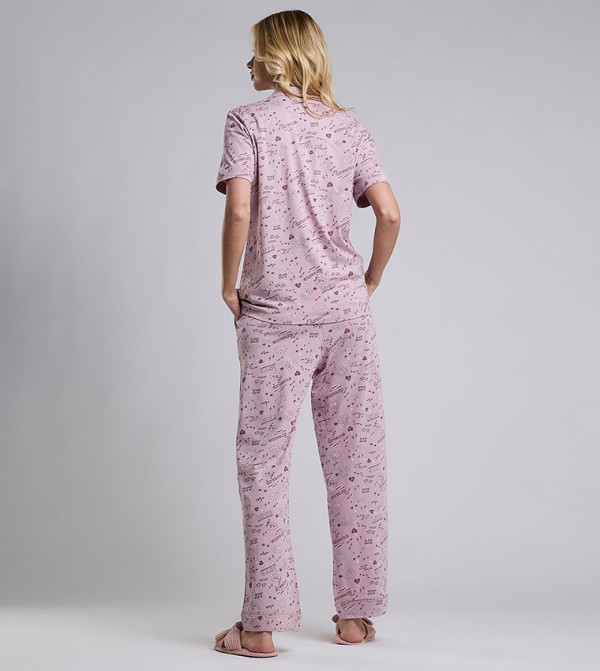أر آند بي أر آند بي - بنفسجي  Pyjama Set