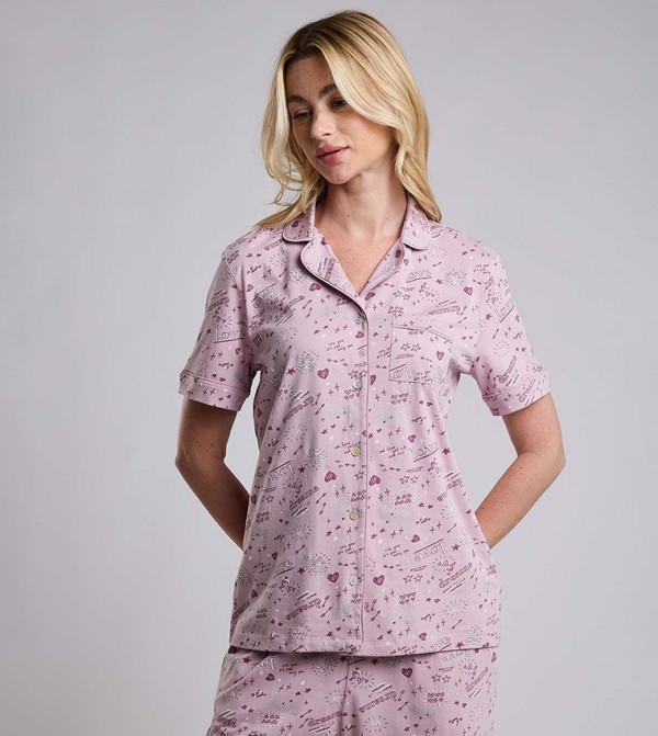 أر آند بي أر آند بي - بنفسجي  Pyjama Set