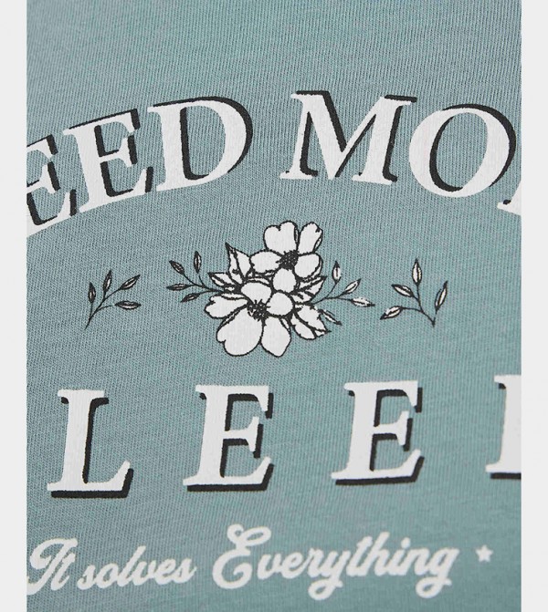 R&B  Sleepwears & Loungewears - Blue Pyjama Set