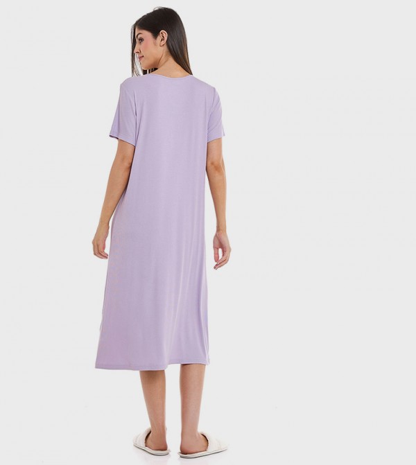 R&B  Sleepwears & Loungewears - Lilac Night Dress & Gowns