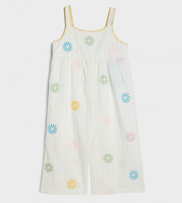 R&B  Dungarees - White Dungarees