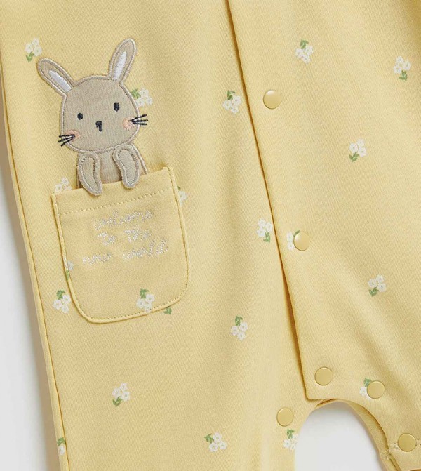 R&B  Onepiece & Bodysuits - Yellow Rompers