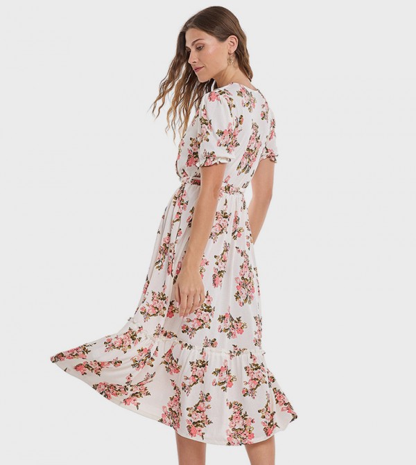 R&B  Dresses - Ivory Casual Dresses