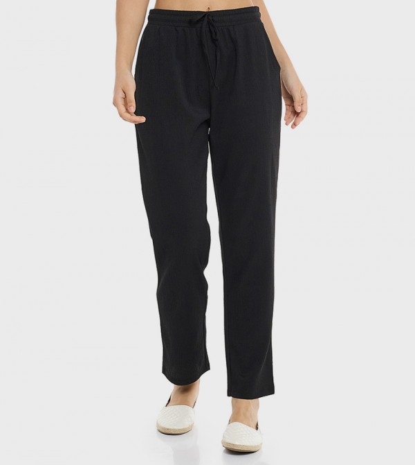 R&B  Pants & Leggings - Black Casual Pants