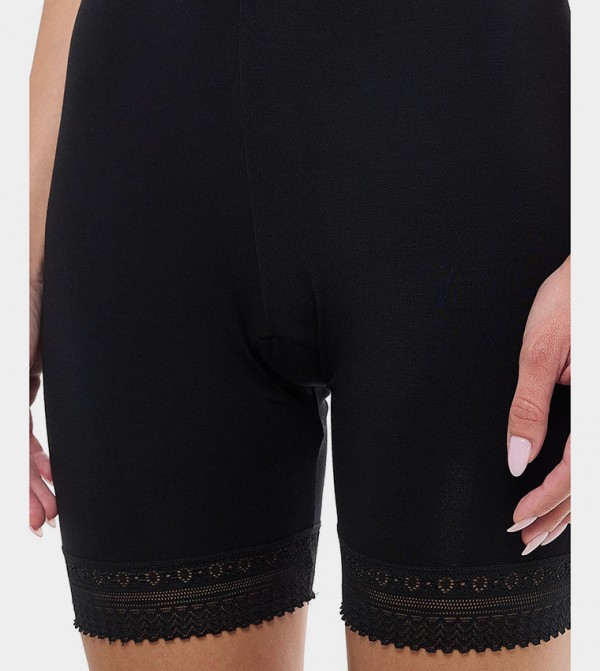 R&B  Lingerie - Black Briefs