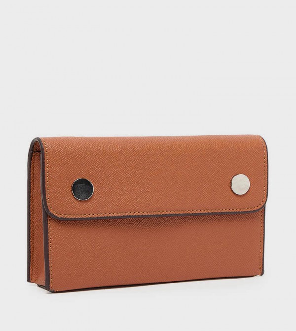 R&B  Bags - Tan Clutches