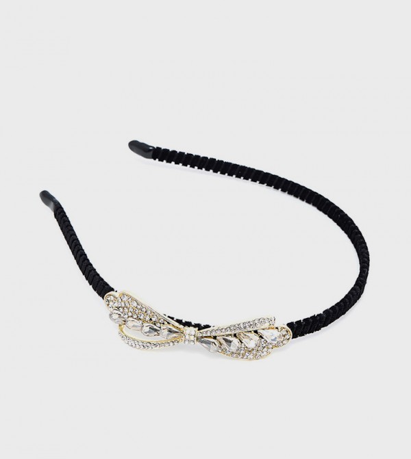 R&B  Caps & Hats - Black Headbands