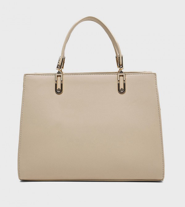R&B  - Beige Satchel Bags