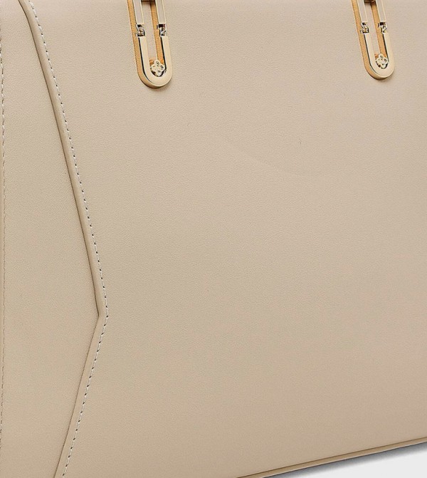 R&B  - Beige Satchel Bags