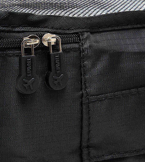 R&B  Cosmetic Bags - Black Cosmetic Organizers