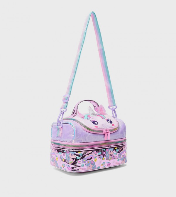 R&B  School Bags - Purple Lunch Bags