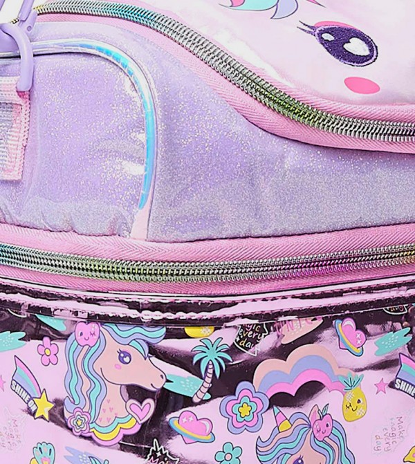 R&B  School Bags - Purple Lunch Bags